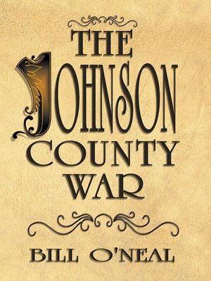 cover image of Johnson County War